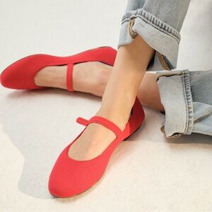 Rothy's Square toe Mary Janes